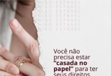 Você não precisa estar casada(o) para ter direitos garantidos em caso de separação.